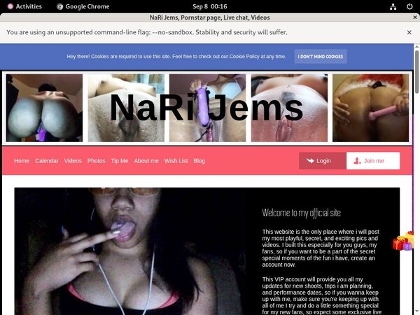 Free NaRiJems Discount Membership
