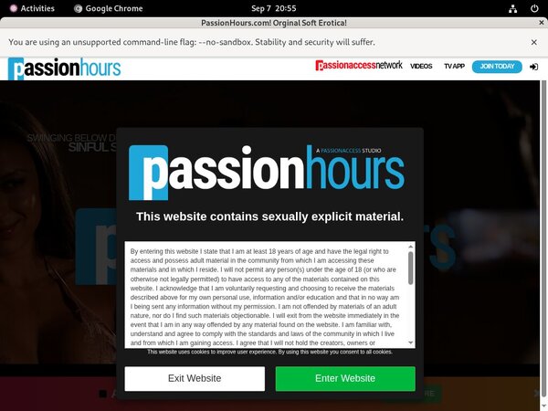 New Passionhours.com Promo Code