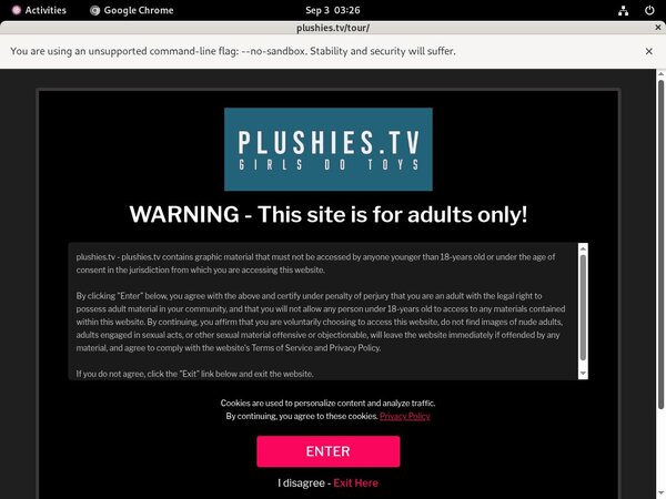 Plushies.tv Sign Up Again