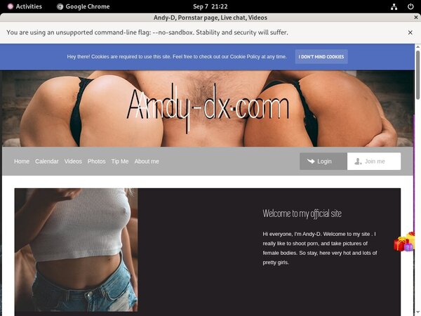 Andy-d.modelcentro.com Membership Discounts