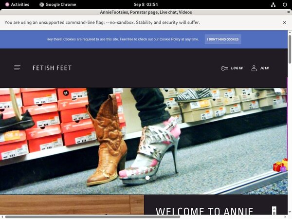 Anniefooties.modelcentro.com Discount Member