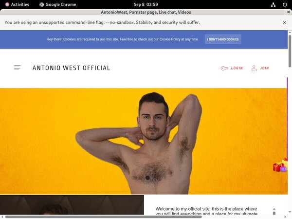 AntonioWest Cuentas Gratis