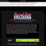 Brand New Amateurs Sign Up