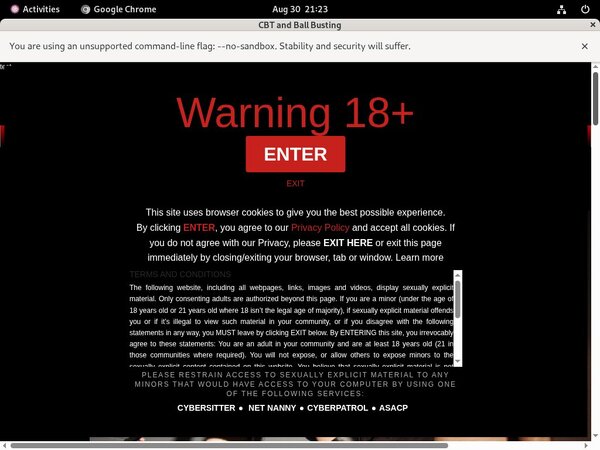 CBT And Ball Busting Porn Password
