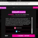 Chloekreams.com Create Account