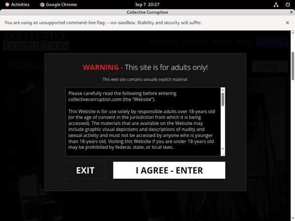 Collective Corruption Account Premium Free