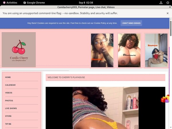 Discount Membership CamilacherryXXX