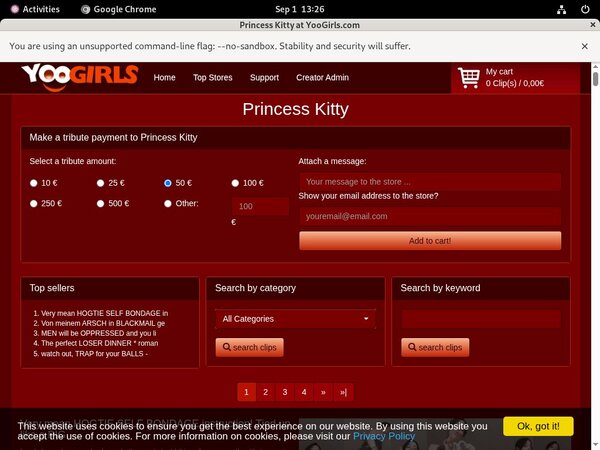 Discount Princess Kitty