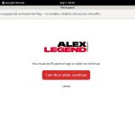 Free Accounts On Alex Legend