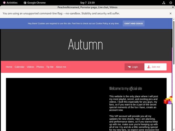 Free Premium PeachesNcreamed Accounts