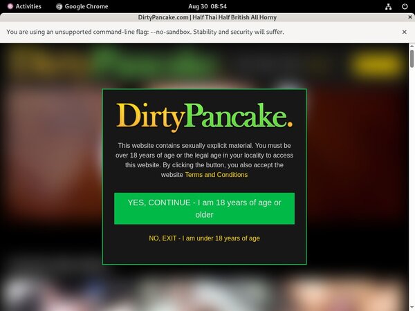 Free Watch Dirtypancake.com