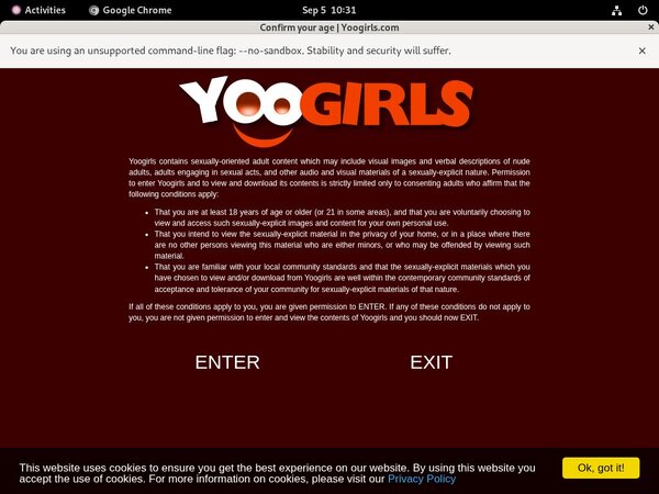 Free Yoogirls.com Account Login