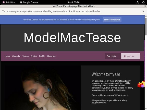 Get Free MacTease Account