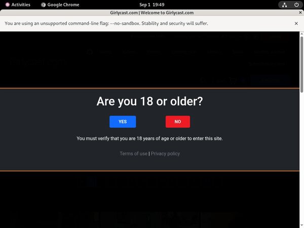GirlyCast.com Account Generator