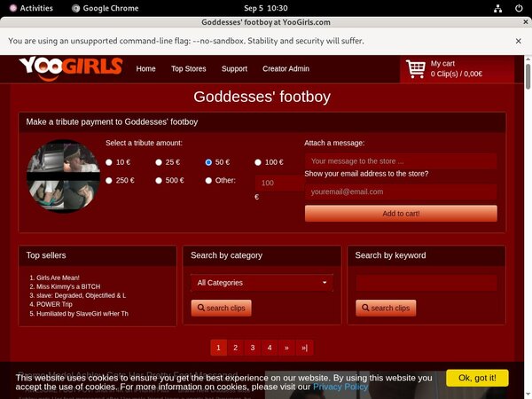 Goddessesfootboy Free Try