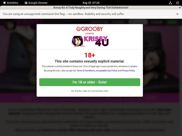 How To Get On Krissy4u For Free