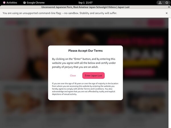 Japan Lust Mobile Pass