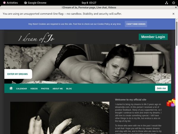 Login IDreamofJo