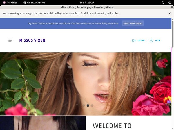 Missus Vixen Account Membership