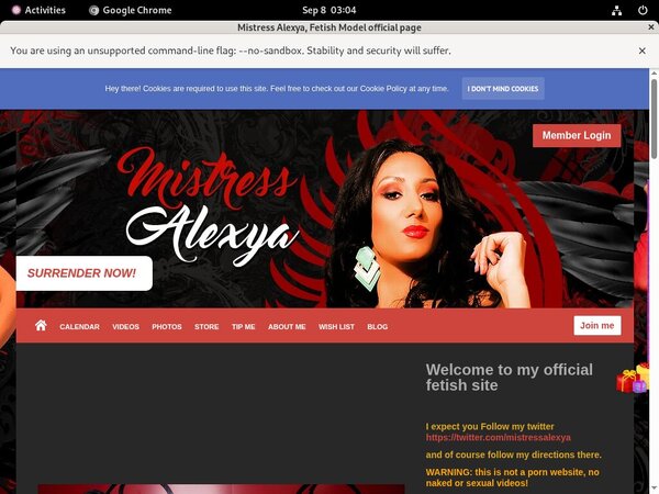 Mistress Alexya Discount 70% Off Mistress Alexya Discount 70% Off