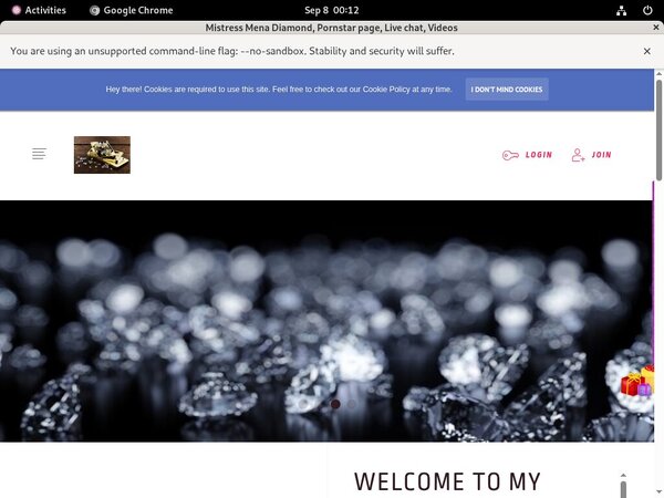 Mistress Mena Diamond Discount Id