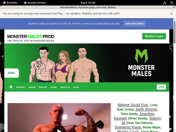 MonsterMales Free Acc