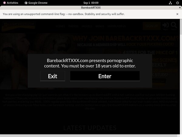New BarebackRT XXX Site Rip