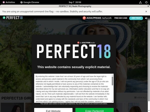 Perfect 18 Active Password