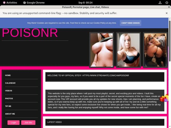 Poisonr.modelcentro.com Free Trial Password