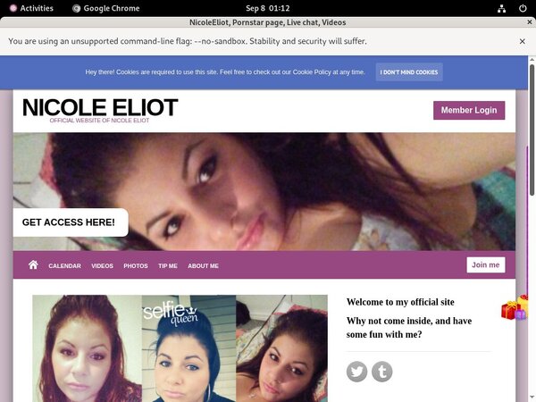 Premium Nicoleeliot.modelcentro.com Account