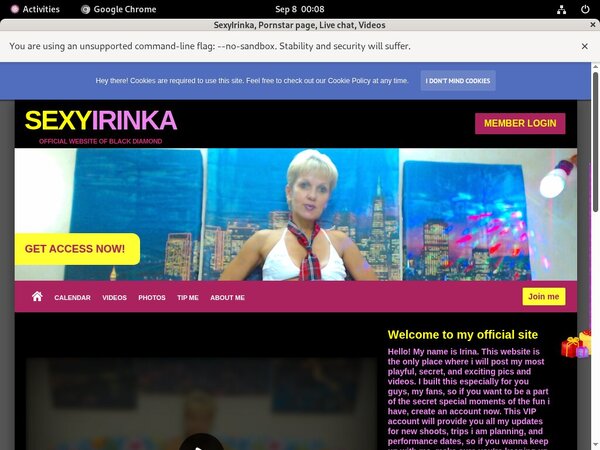 SexyIrinka User Name