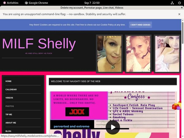 Sexymilfshelly.modelcentro.com Free Account