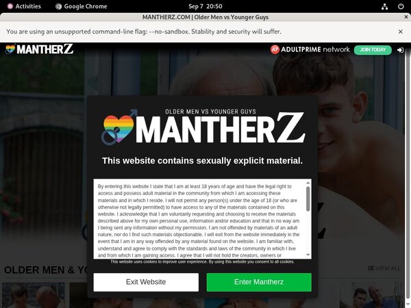 Sign Up Mantherz