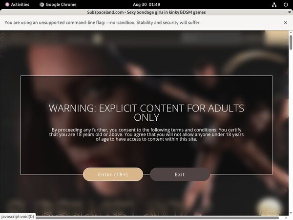 Subspaceland.com Recent