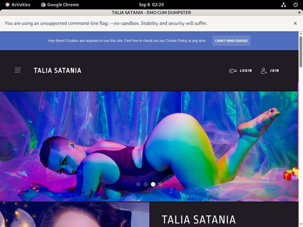 Taliasatania.modelcentro.com Porn Accounts