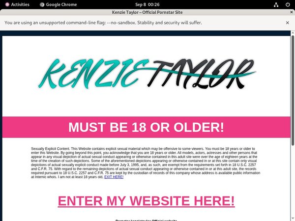 Taylorkenzie Free Login