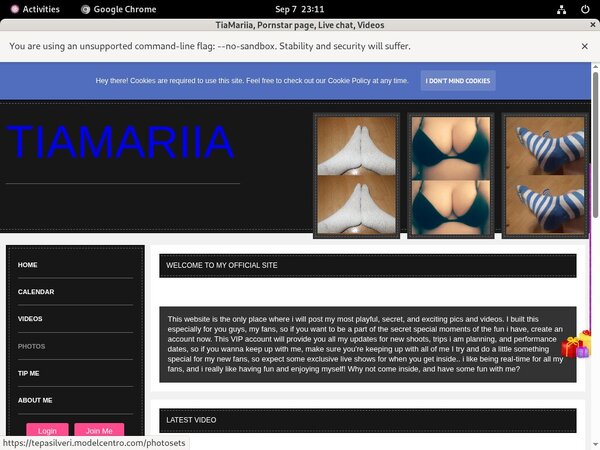 TiaMariia Mit Bankkarte