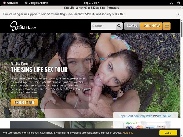 User Pass Sins Life