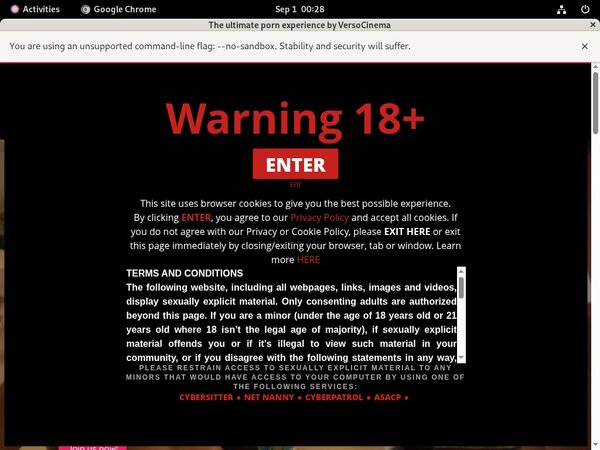 Verso Cinema Passwords 2018