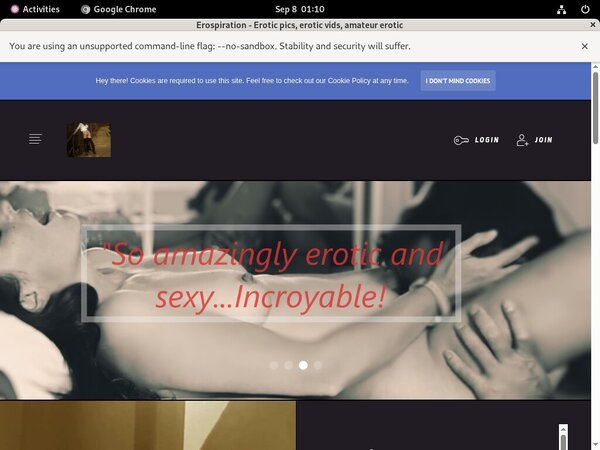 Working Erospiration Account