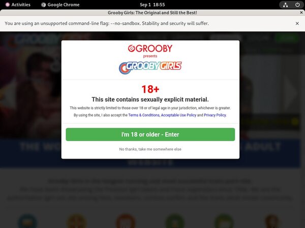Working Grooby Girls Password