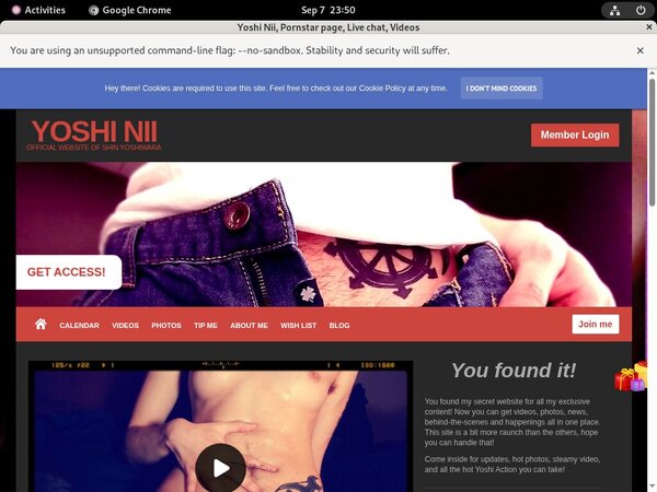 Yoshiwaraniisan.modelcentro.com Premium Accounts