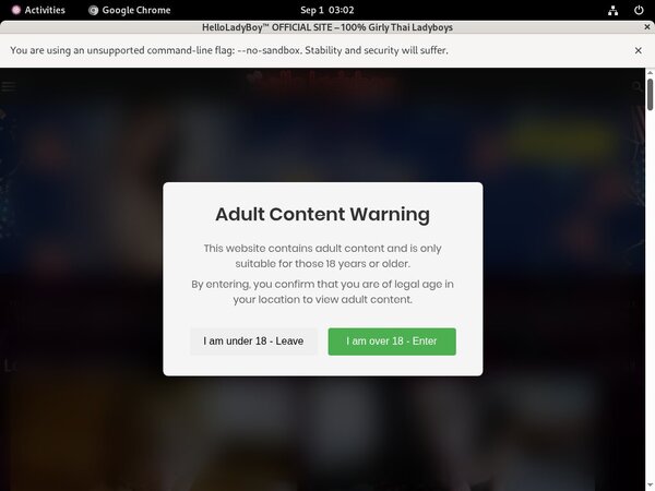 Discount Hello Ladyboy Membership