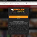 African Lesbians Logins